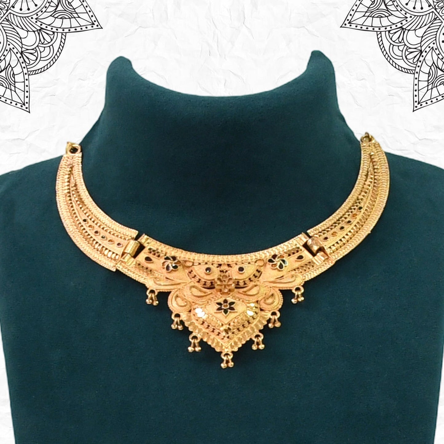 Classic Artificial Gold Plated Necklace Set - For Every Occasion