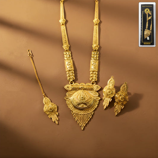 Majestic Regal Panel Necklace Set – Trending Traditional Bridal Jewellery