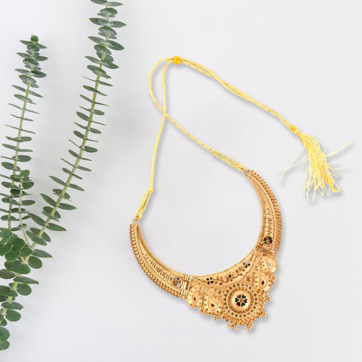 Classic  Artificial Gold-Plated Necklace Set