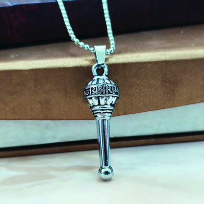 Oxidized Spiritual Gada Locket Pendant