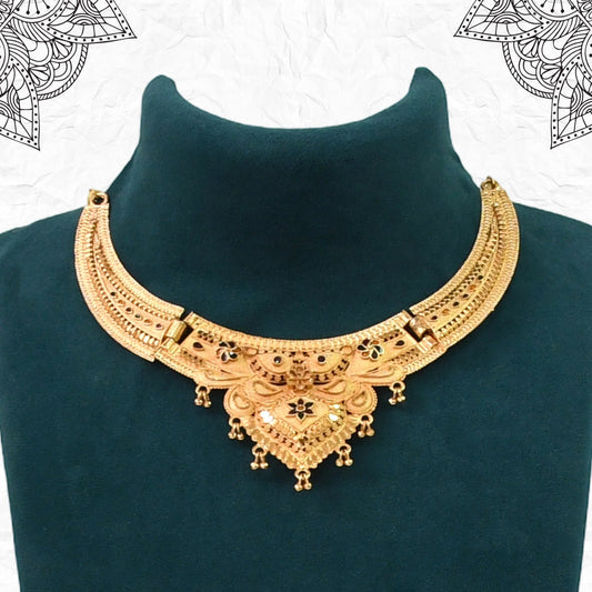 Classic   Artificial Gold Plated Necklace Set - For Every Occasion
