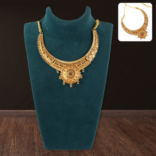 Radiant  Artificial Gold-Plated Necklace Set