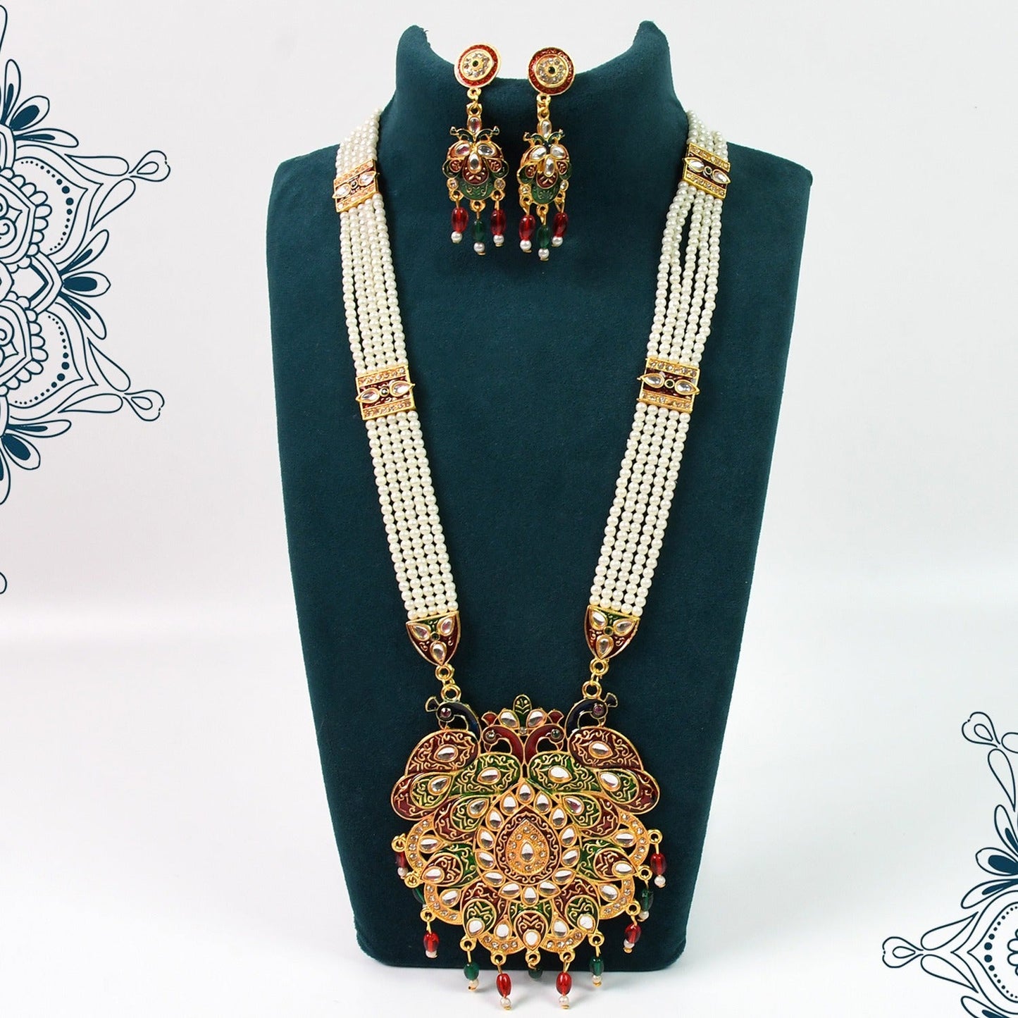Elegant Rani Moti Har – Classic Pearl Perfection
