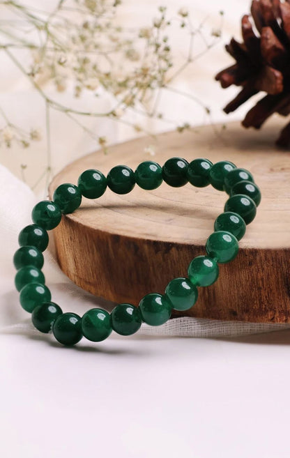 Earth Gems Panna Stone  Bracelet