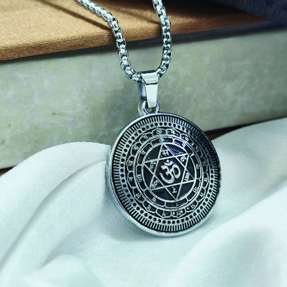 Sudarshan chakra Yantram Chain Pendant