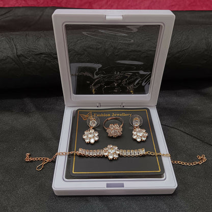 Premium AD Floral Bracelet Combo Perfect For Gifting