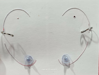 Silver Jhumka Earings