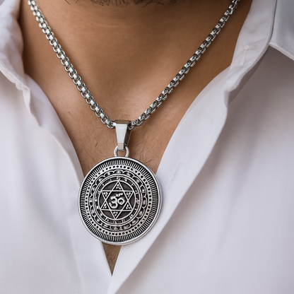 Sudarshan chakra Yantram Chain Pendant