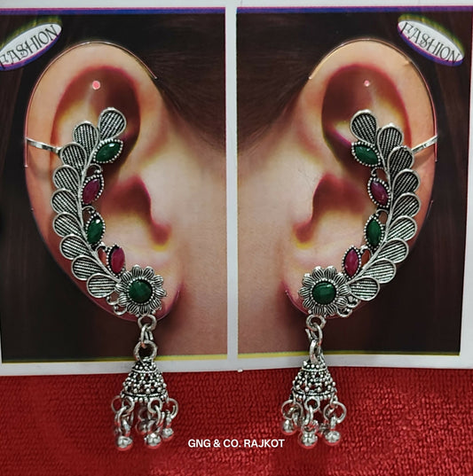 Silver Jhumka Earings