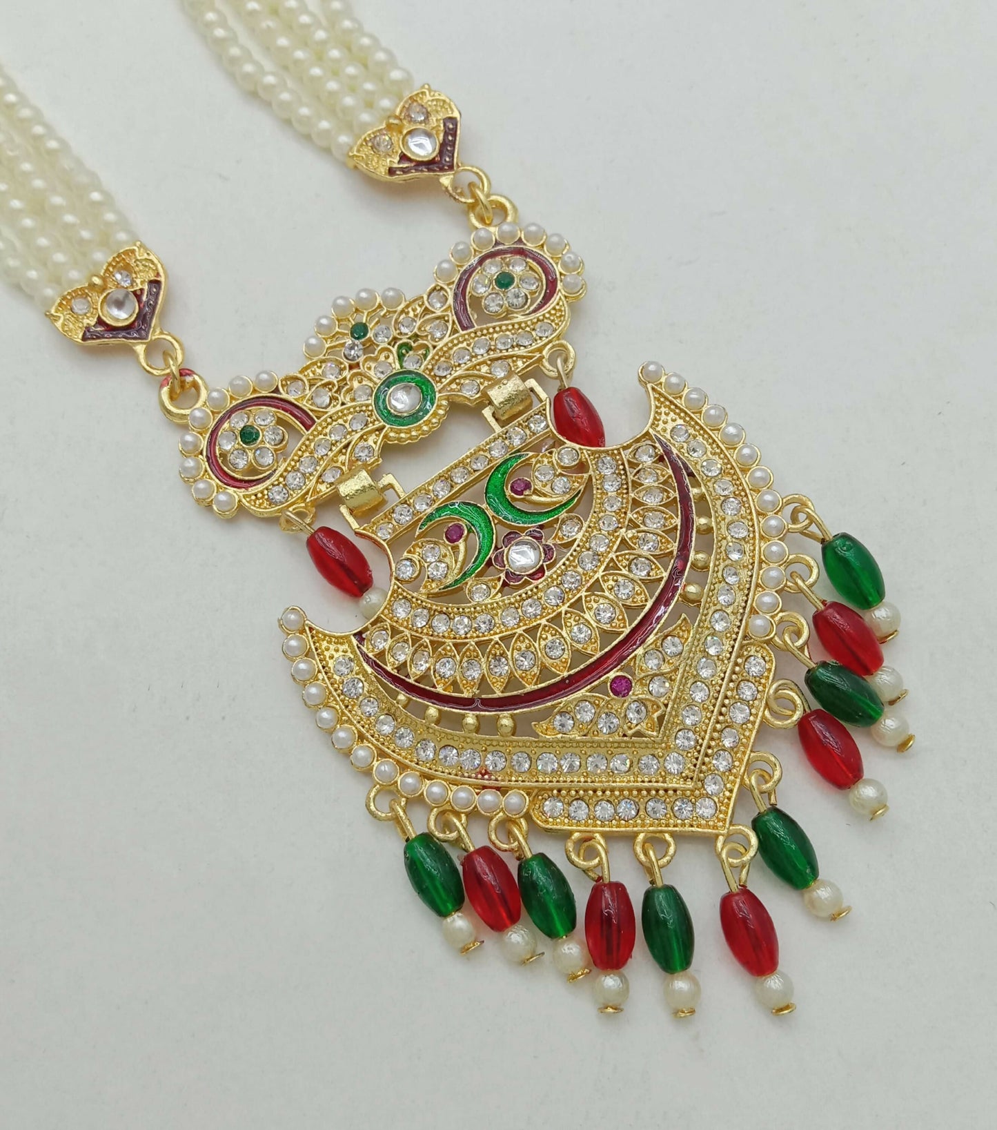 RAJASTHANI MOTI RANI HAR WITH CHOKER SET