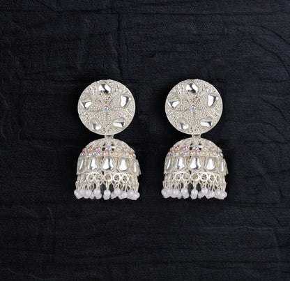 Stylish Fancy Traditional Pearl Jhumka Earrings