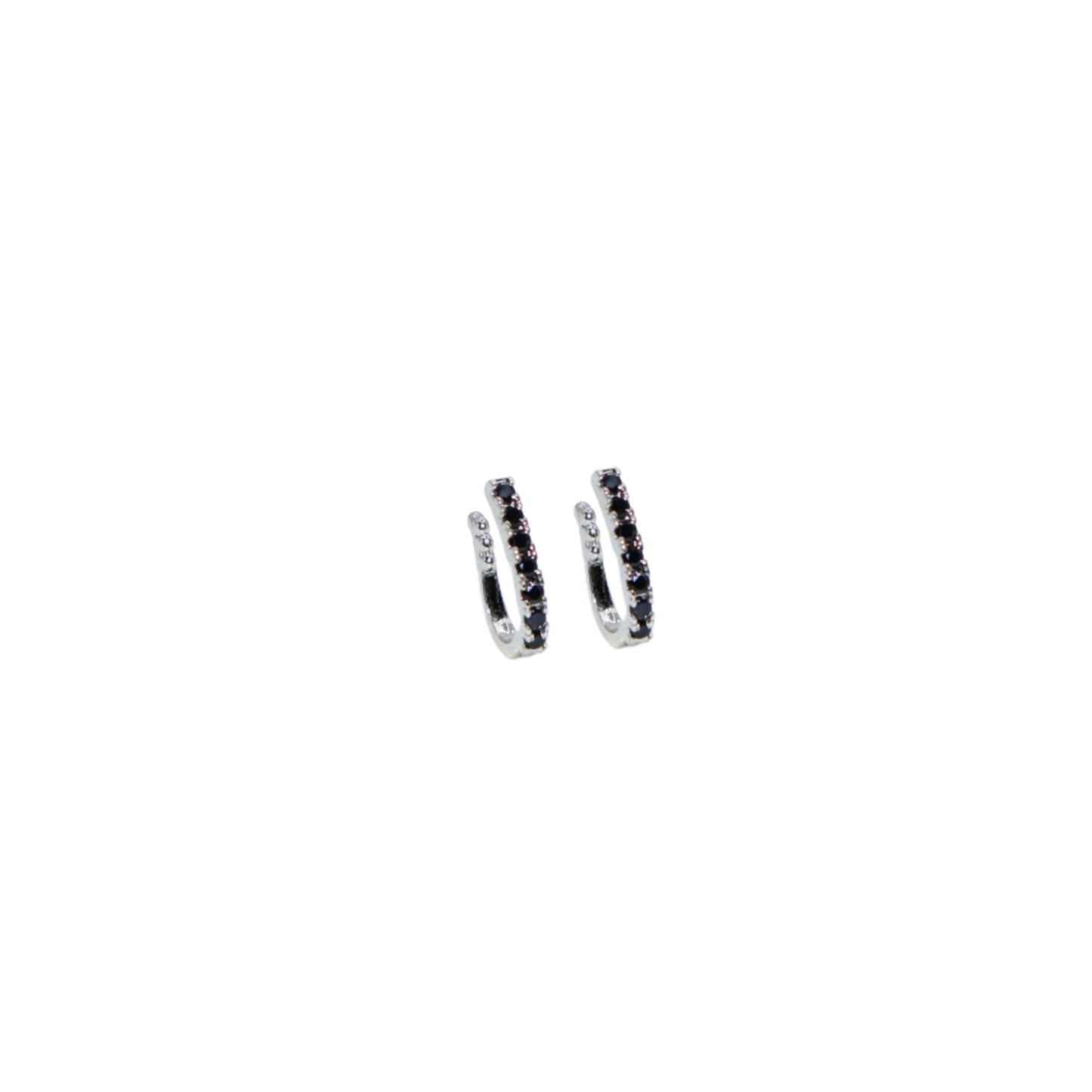 Clip-On Nose Ring Combo | Flower Stud & Double Hoop Nath Combo Pack of 2