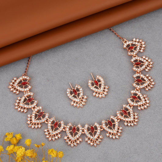 Bold   Artificial Gold-Tone Black Stone Choker with Pearl Drops