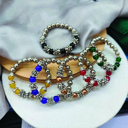 Trendy Beads Bracelet Combo Pack of 6 Stylish Bracelets