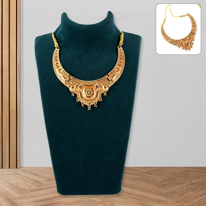 Luxurious  Artificial Gold-Plated Necklace Set