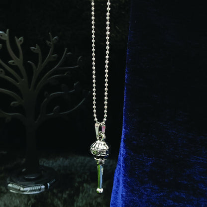 Oxidized Spiritual Gada Locket Pendant